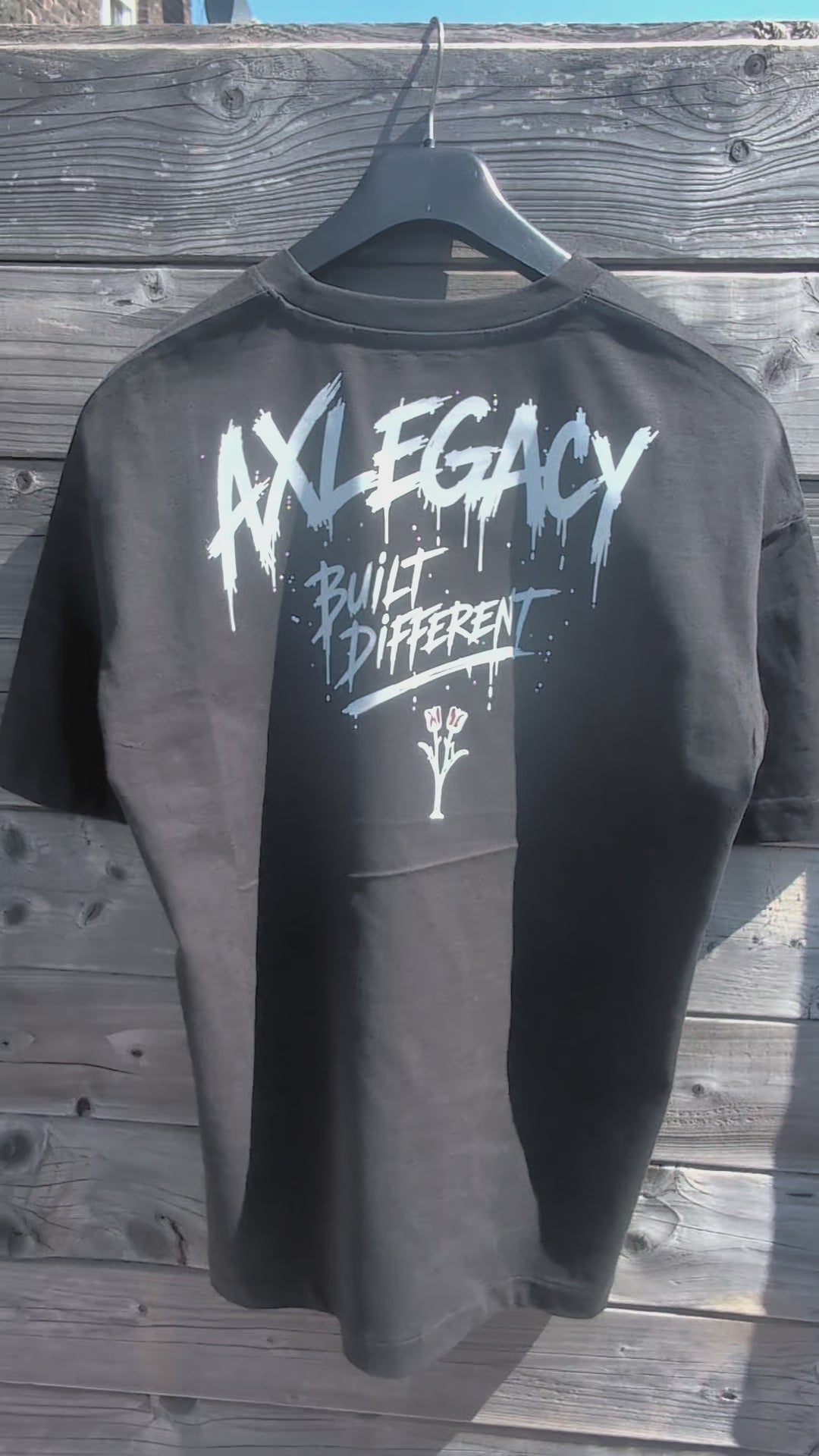 T-shirt Oversize AXLegacy – Built Different
