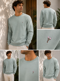 Pull Signature AxLegacY – coloris sage
